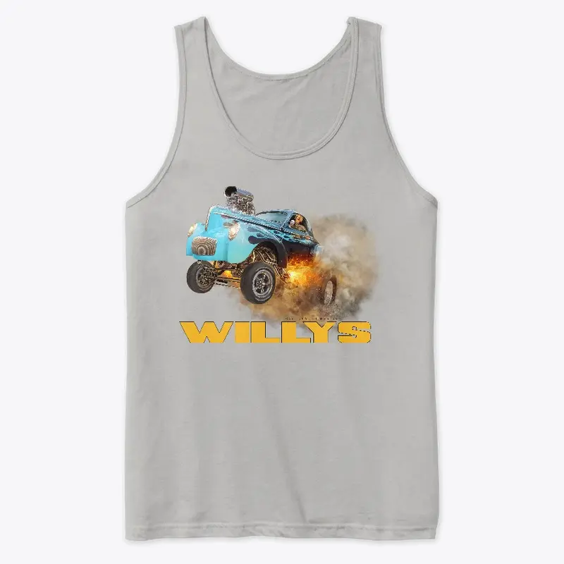  Willys Classic 70's muscle car shirt 