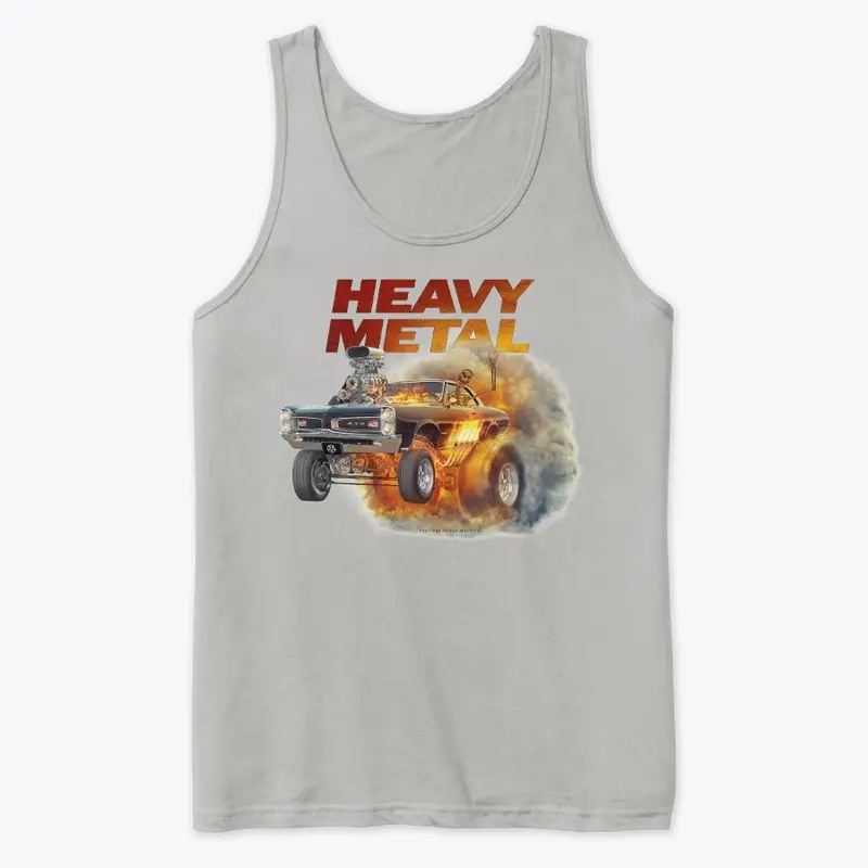 Heavy Metal 70's muscle car shirt 