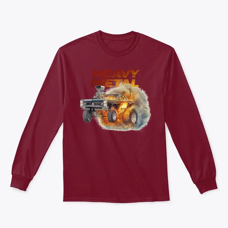 Heavy Metal 70's muscle car shirt 