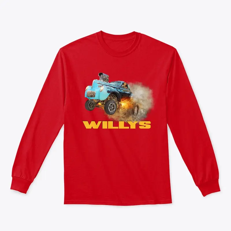  Willys Classic 70's muscle car shirt 